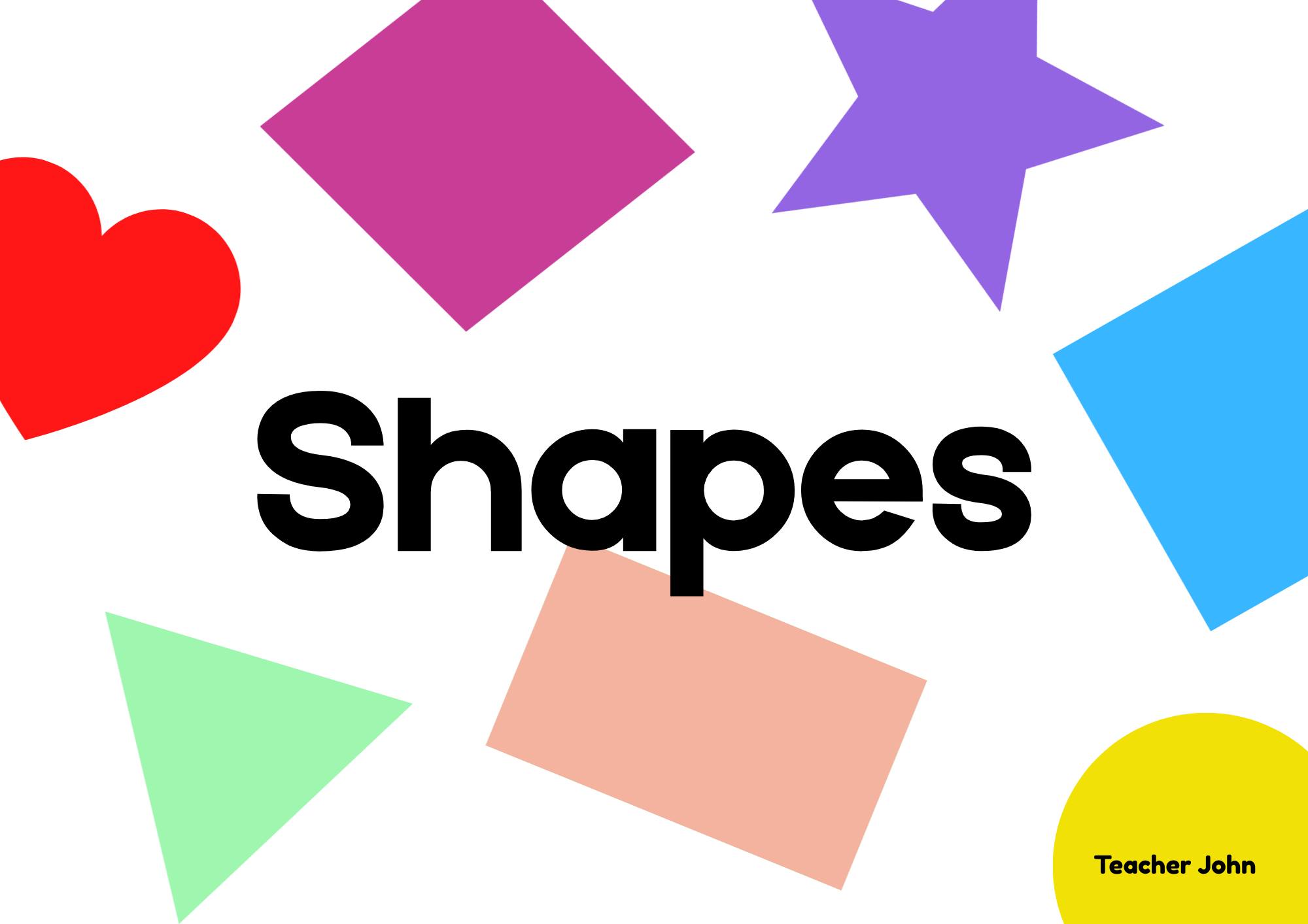 Teacher Bella - Shapes Flashcard 🧑‍🏫 | Facebook