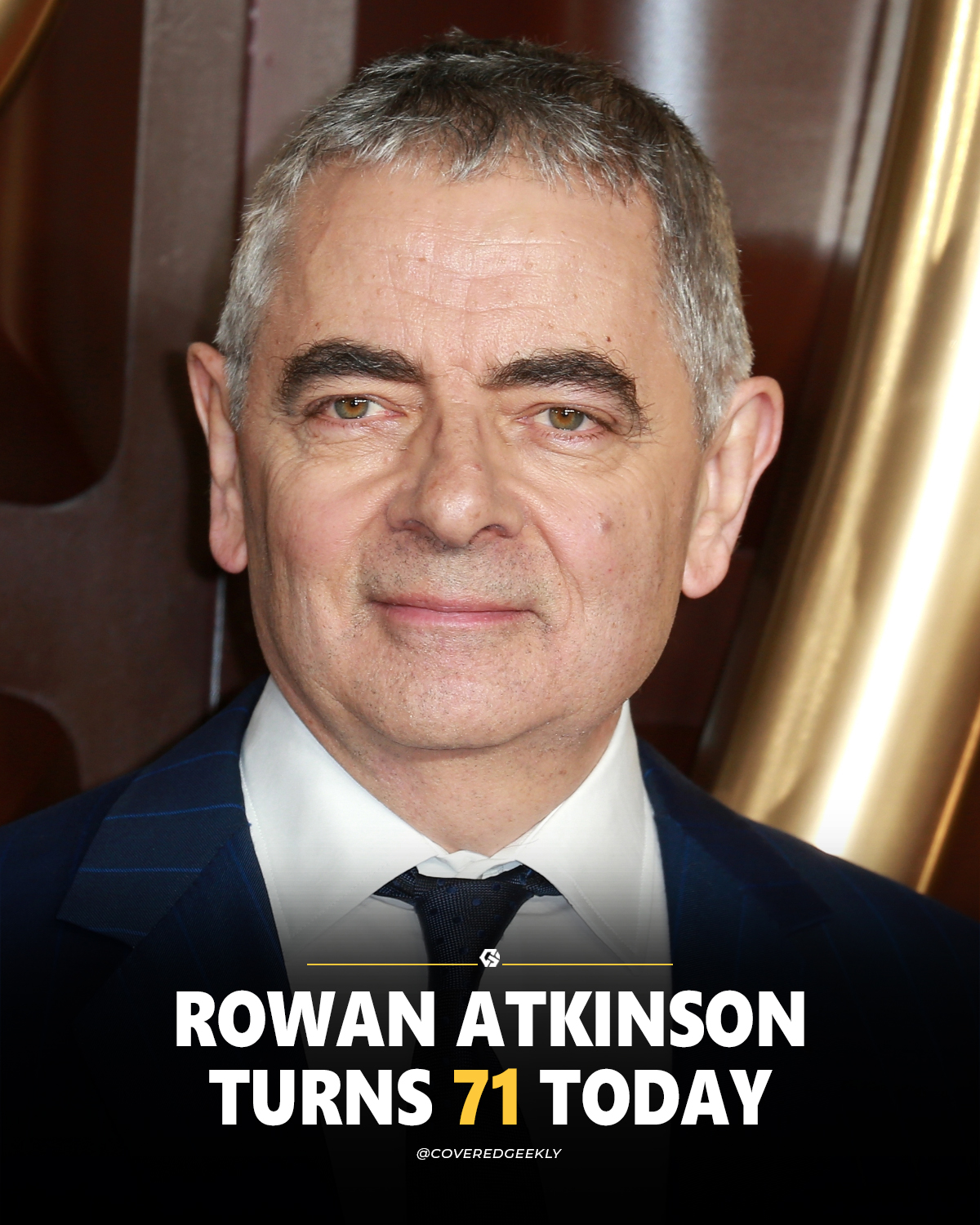 CoveredGeekly - Happy 71st Birthday to Rowan Atkinson! 🎉 | Facebook