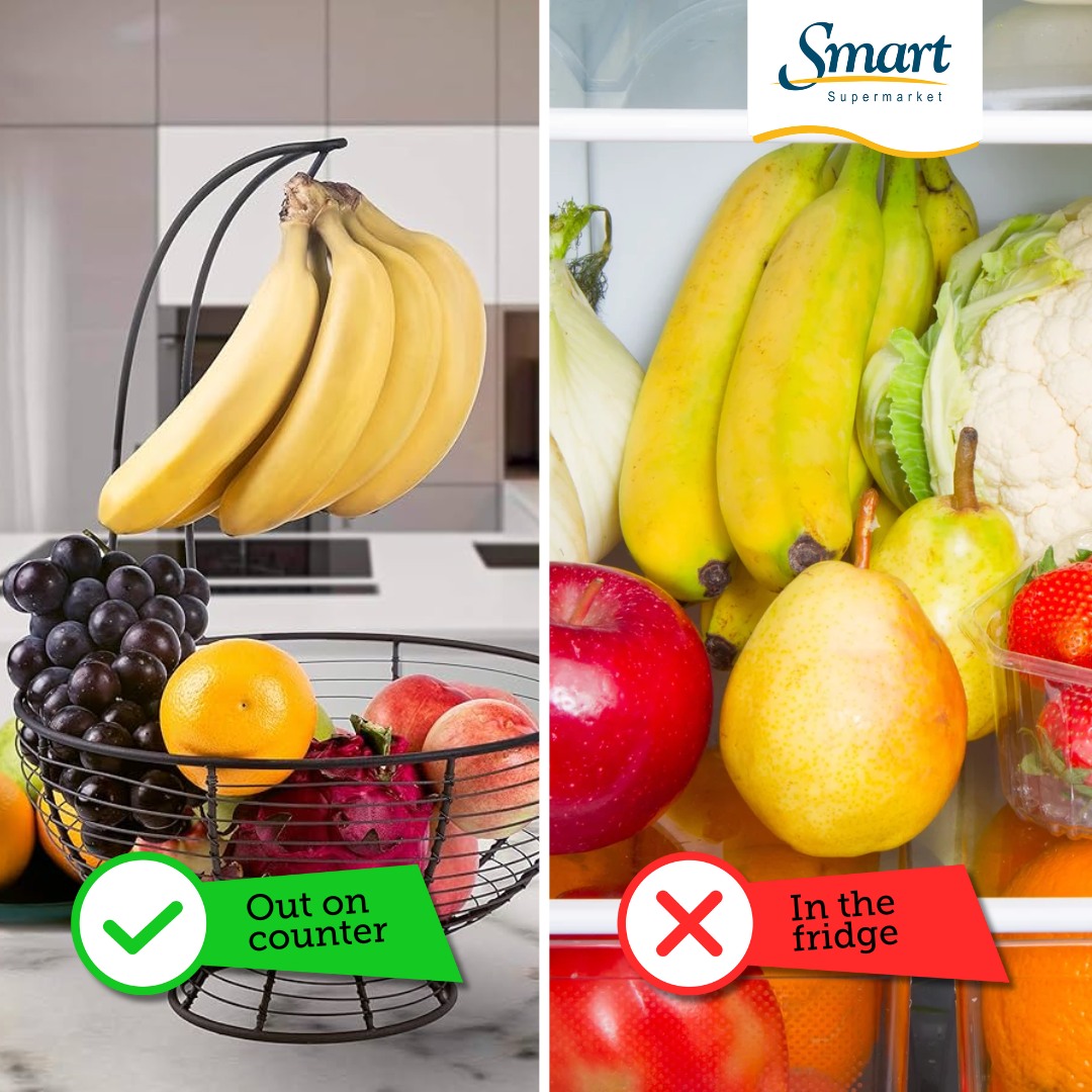 Smart - DO'S & DONT'S - BANANAS 🍌 Storing bananas in the fridge ...