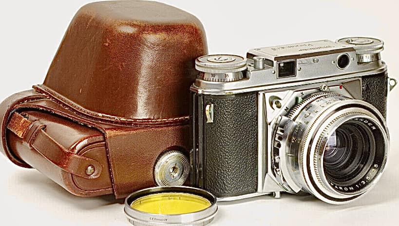 Voigtlander Prominent II rangefinder camera with Ultron 50mm lens