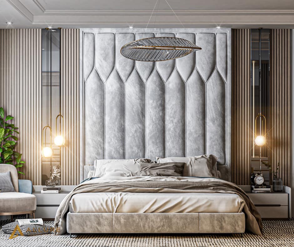 Master Bedroom with modern... - Allure Interior Design | Facebook