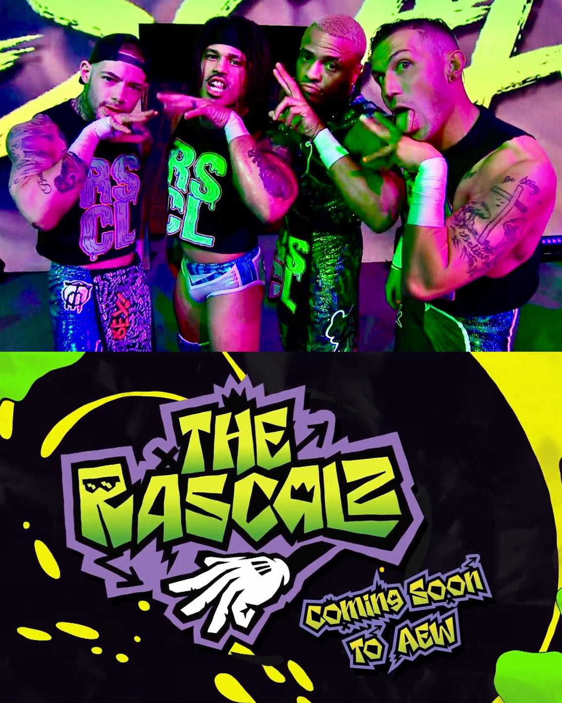 มวยปล้ำคืนชีพ - แก๊งพลังใบ The Rascalz มา AEW หลังจากที่ Trey Miguel ...