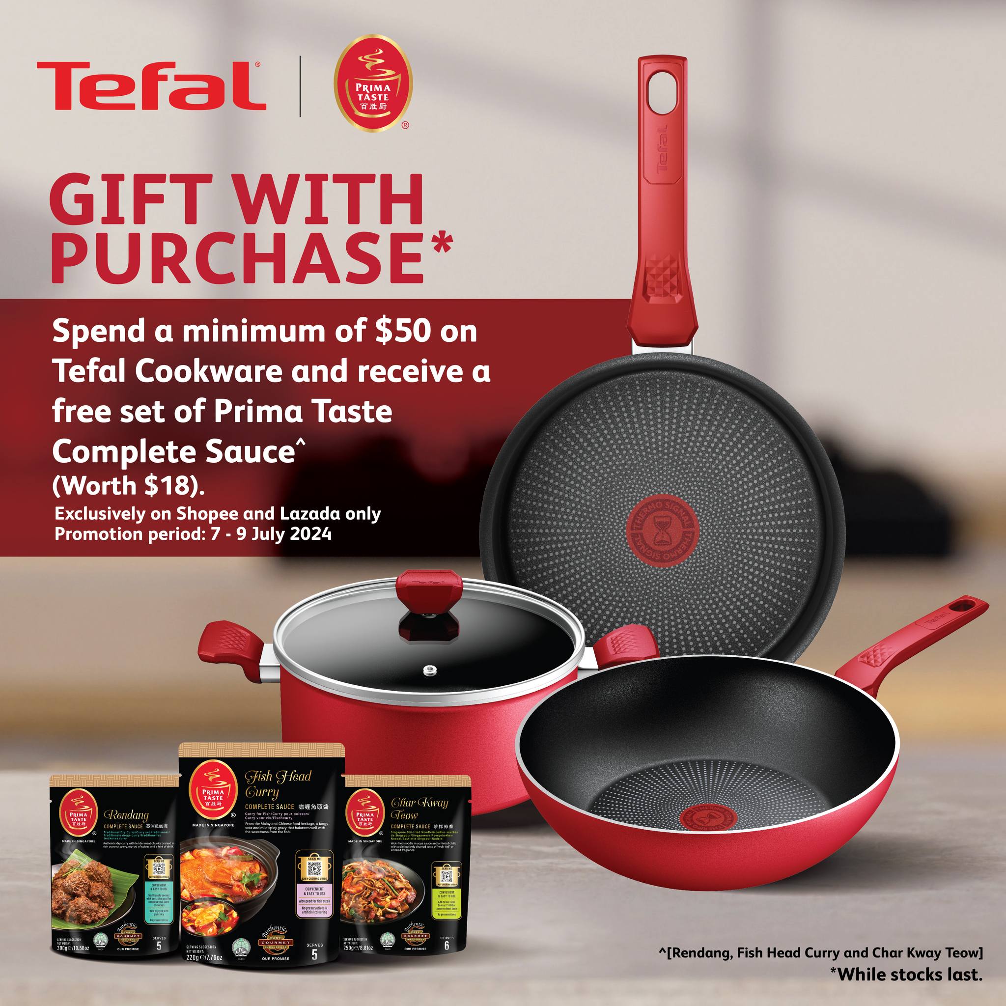 Prima - 🎉 Exciting 7.7 Deals! Prima Taste is partnering with Tefal ...