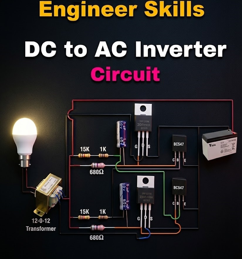 Engineer - 🔋 Energy Transformation: Decoding the DC to AC Inverter ...