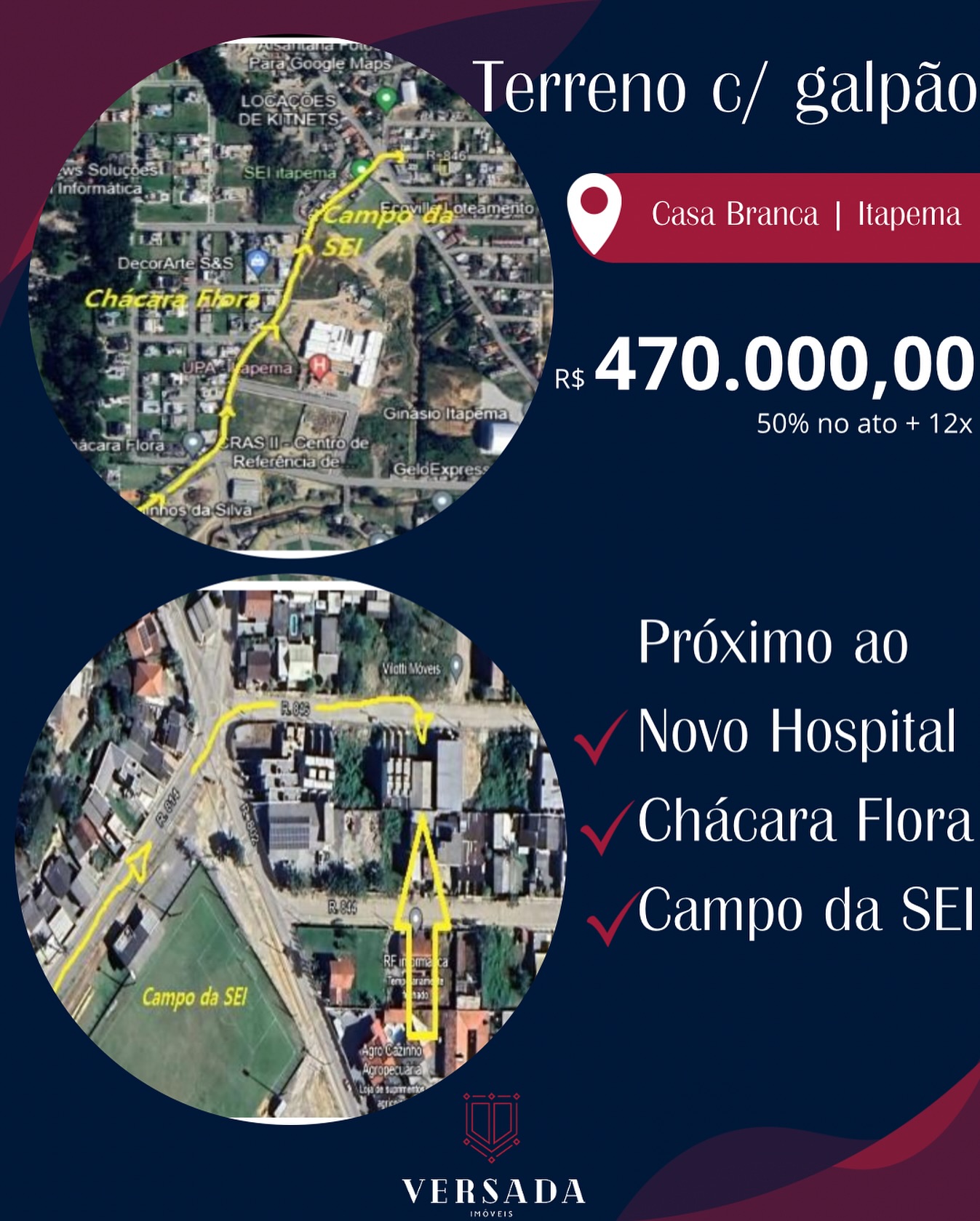 Versada Imóveis - Belíssimo e Deslumbrante. Contemporâneo e sofisticado ...