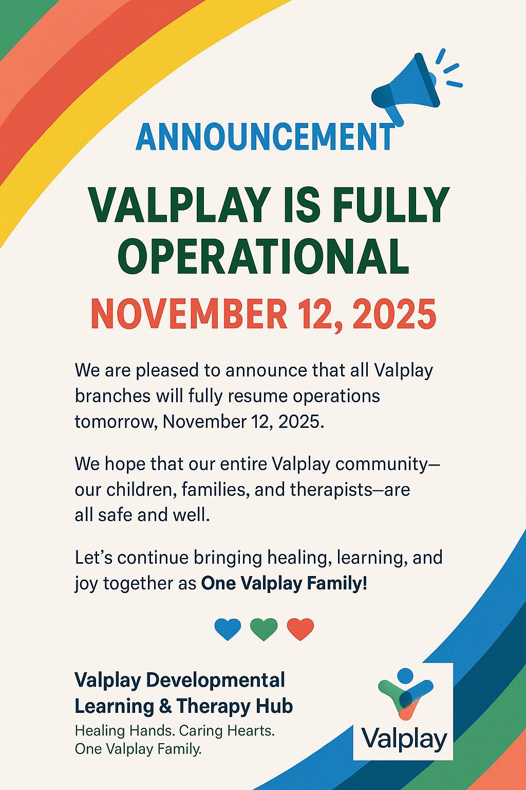 VALplay Developmental Learning and Therapy Hub - Valenzuela City -Main ...