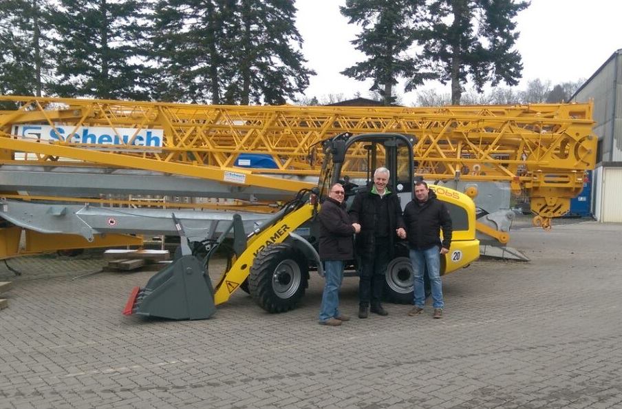 >> Übergabe an das Baugeschäft Hugo... - Louis Scheuch GmbH