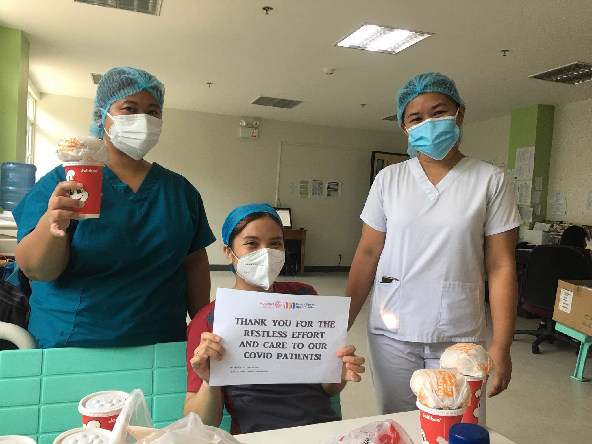 Rotaract CLUB of Bayombong - Snacks for COVID '19 Warriors In ...