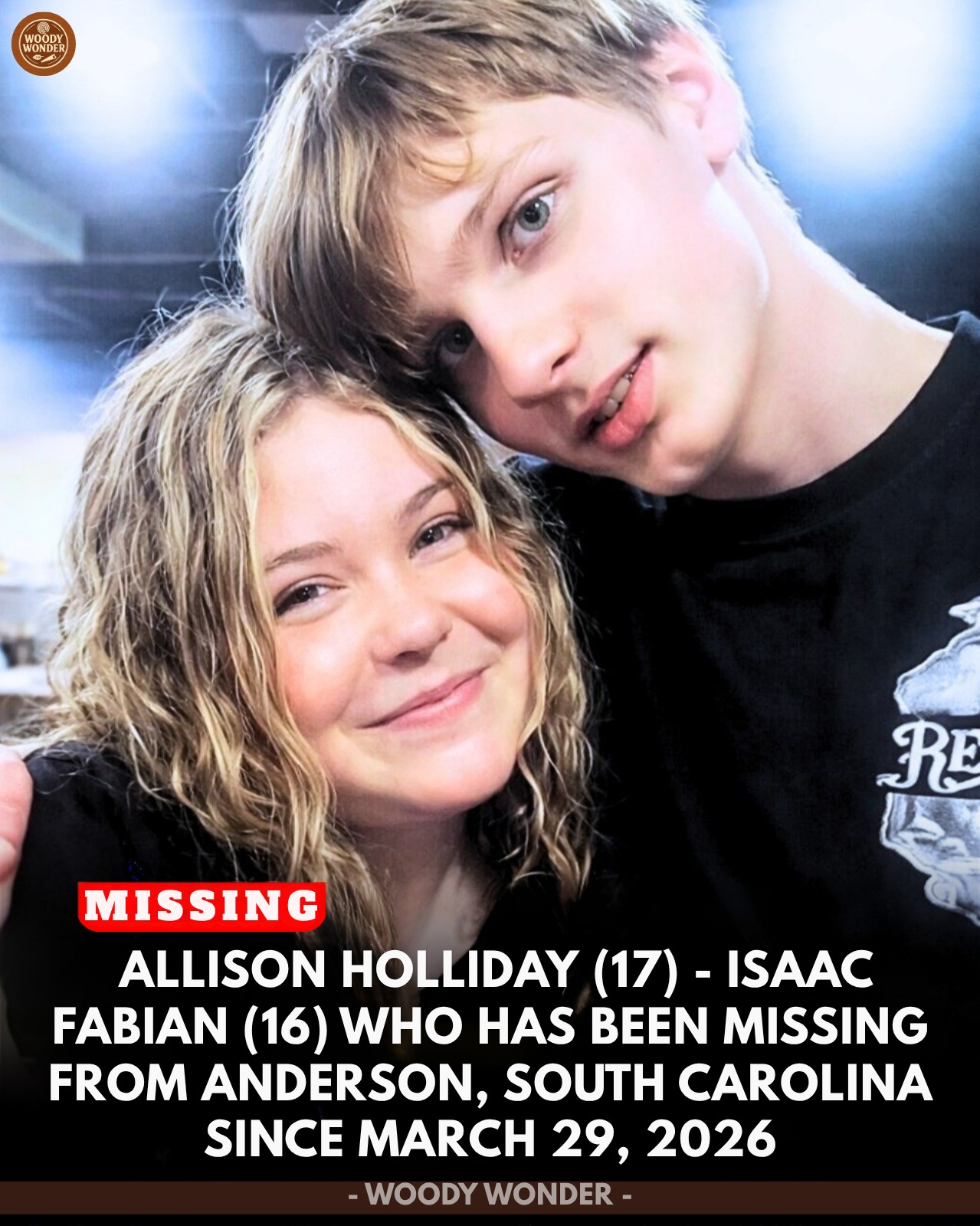 💔 MISSING ALERT ALLISON HOLLIDAY ISAAC FABIAN 💔 The Anderson  