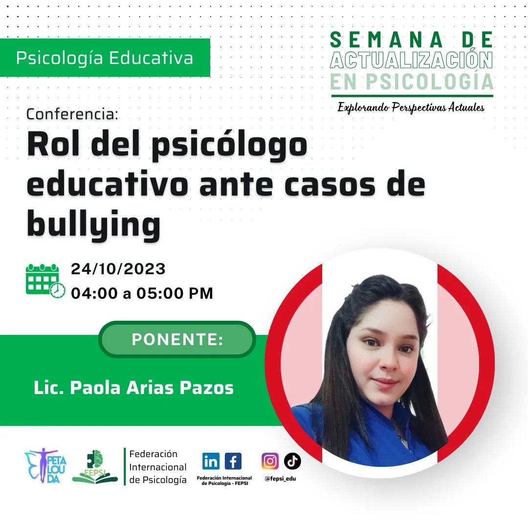 La... - Federación internacional de psicología - FEPSI | Facebook