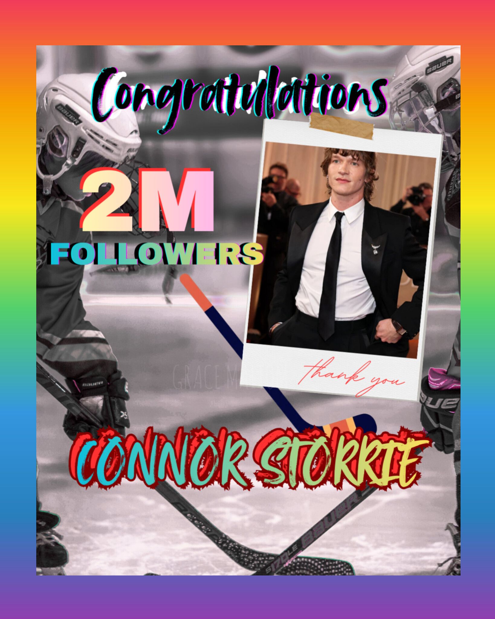 Grace - Congratulations Connor Storrie from Heated Rivalry for 2 ...