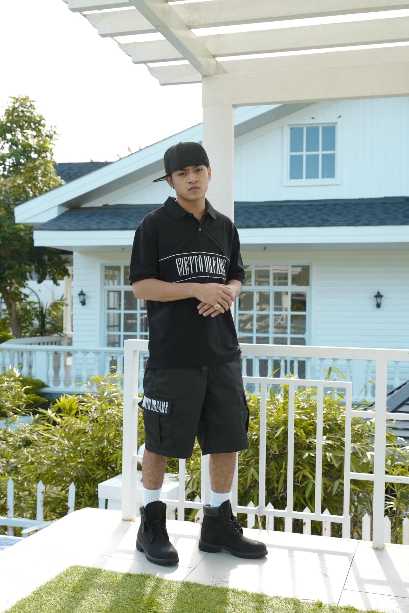 Ghetto - Ghetto Dreams Black Polo Shirt | ₱1,300 | Facebook