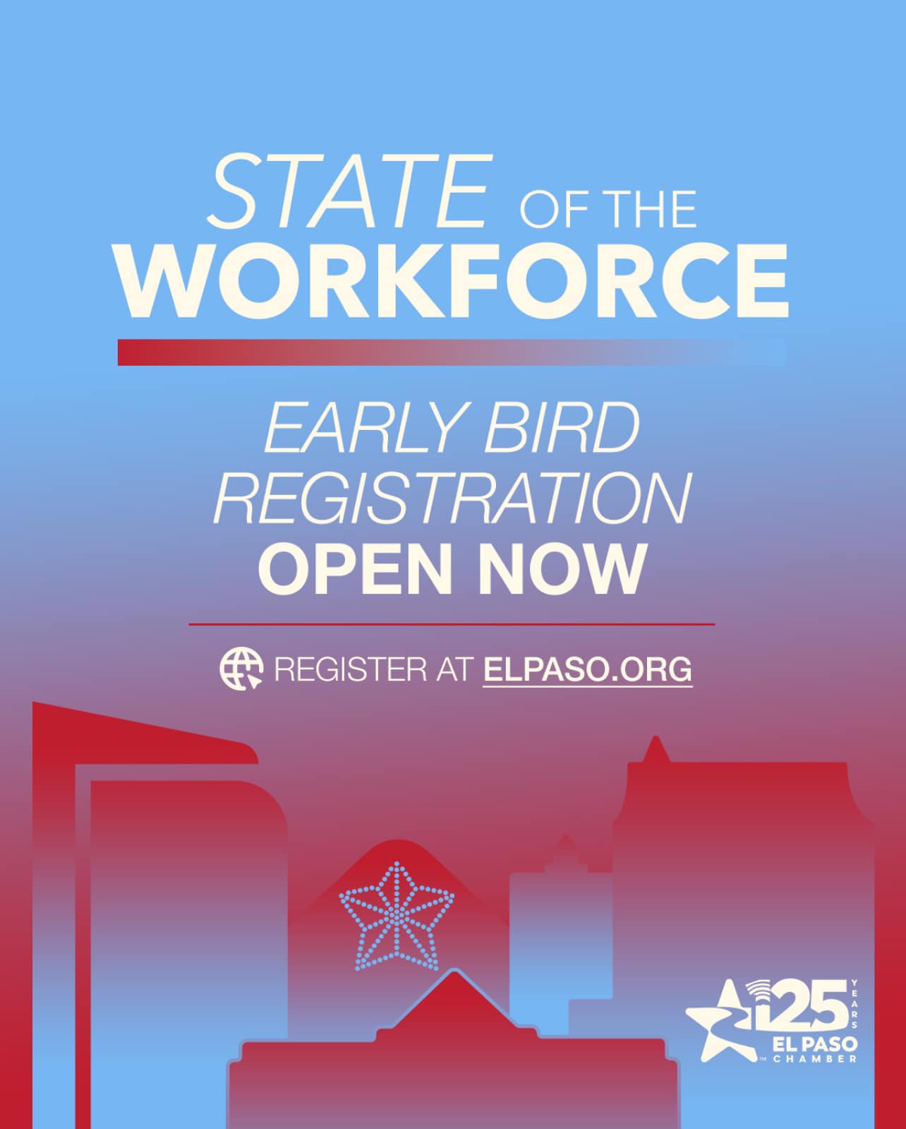 El Paso Chamber - Early bird registration is now open! 🎉... | Facebook