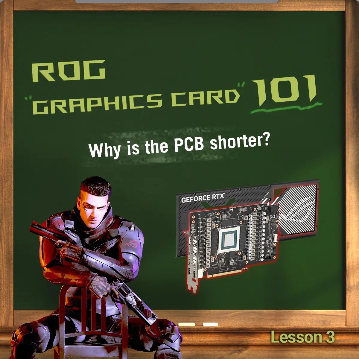 Why is the PCB Shorter?⁠ ⁠ ROG... - ASUS Republic of Gamers