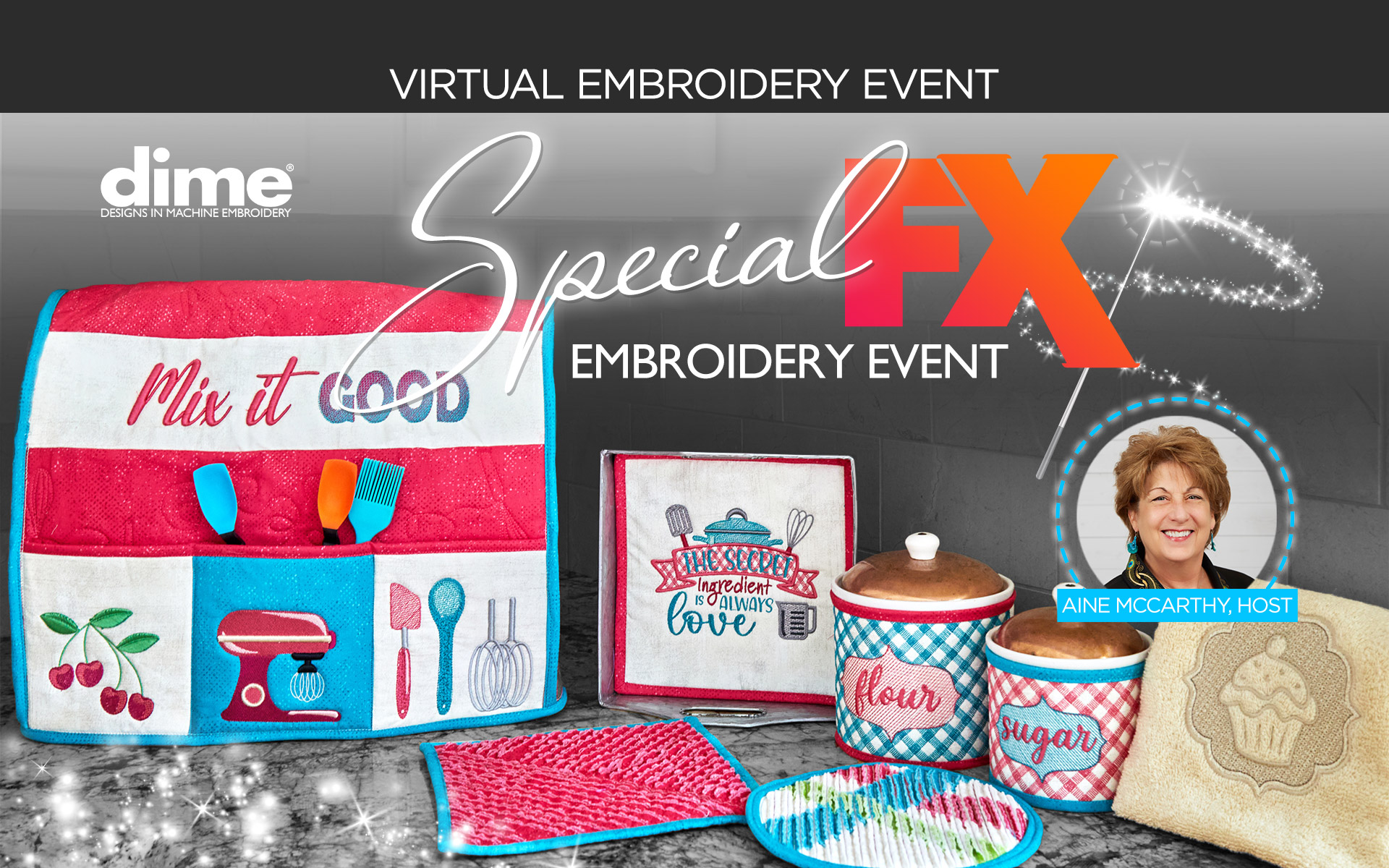 Embroidery Garden - SpecialFX Virtual Embroidery Event