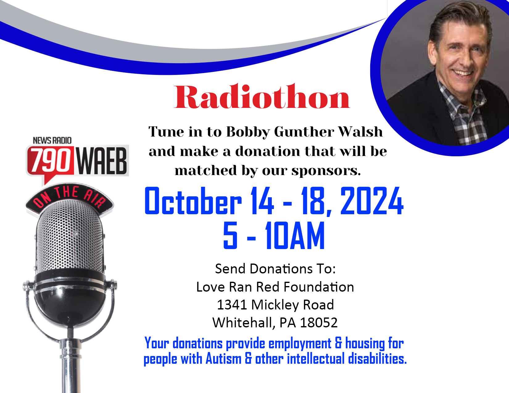 Newsradio 790 WAEB Spaghetti... - Love Ran Red Foundation | Facebook