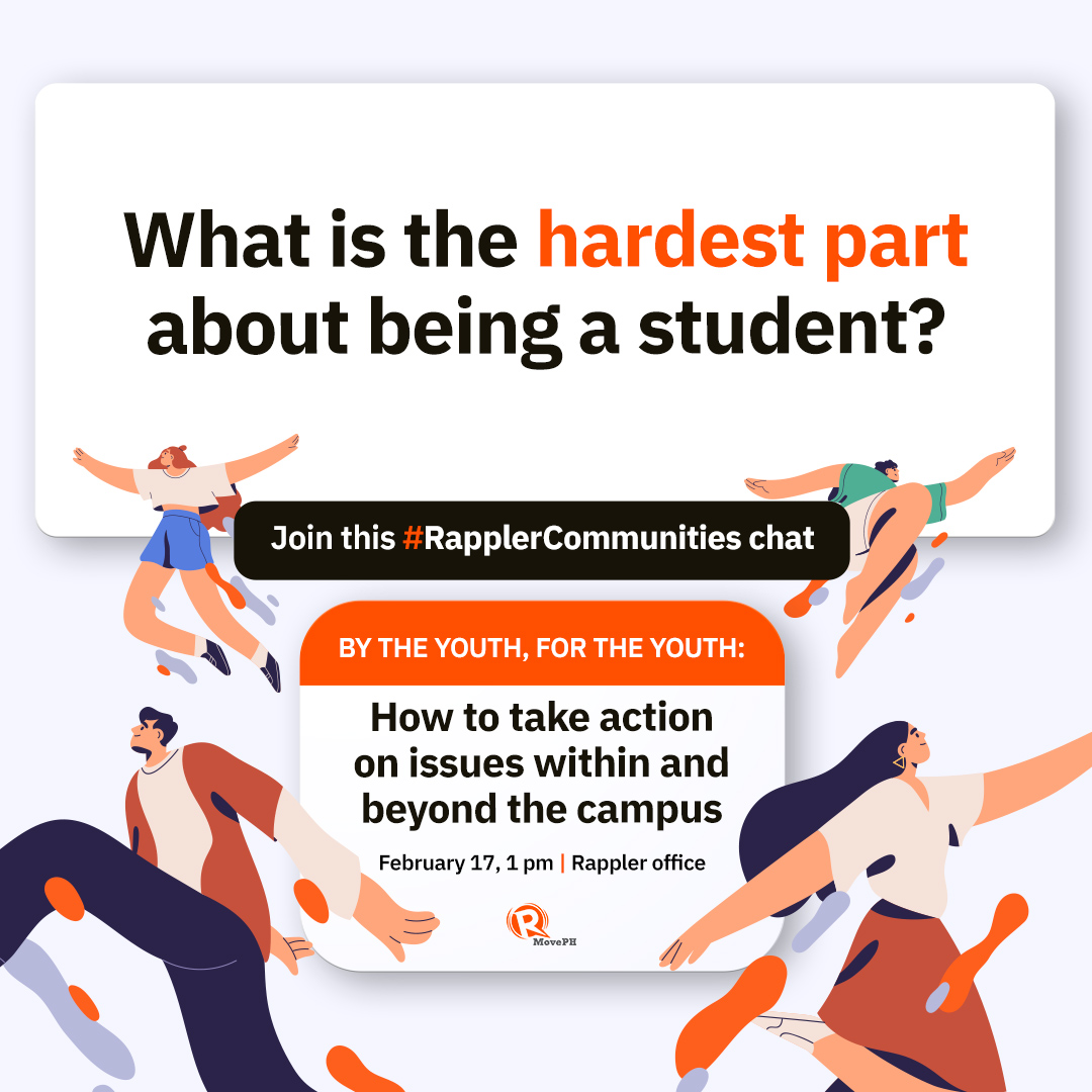 Rappler - THE STRUGGLE IS REAL 🥲 Let’s do something! Find...
