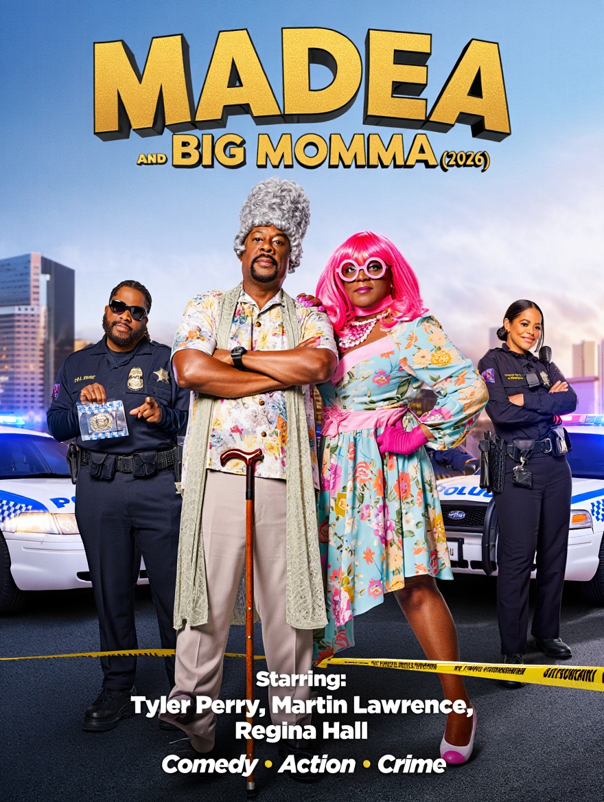 🎬 Madea and Big Momma (2026) ⭐ Starring: Tyler Perry, Martin