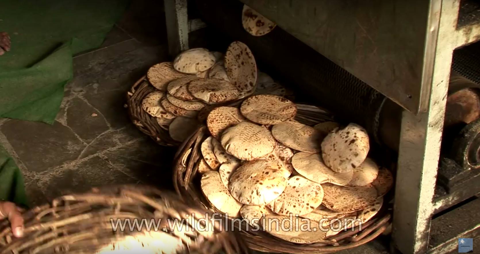 Punjab - Roti machine at Golden Temple - Amritsar, Punjab...