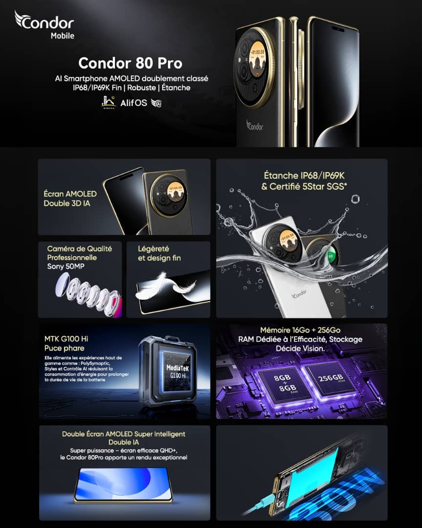 Condor Mobile - هنا تبدأ تجربة مختلفة بمعايير أعلى… الهاتف... | Facebook