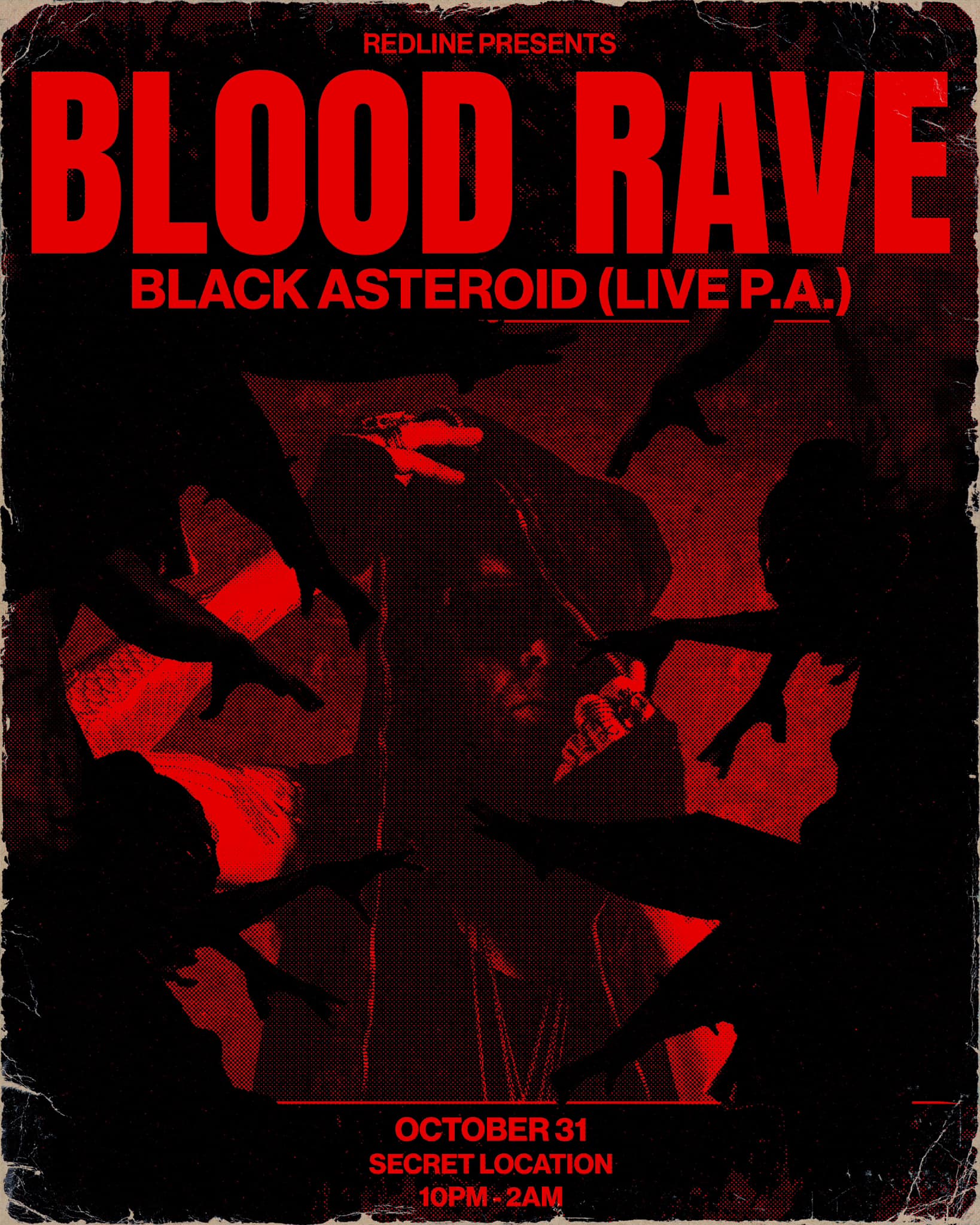 Derek - Black Asteroid joins us this Thursday for Redline Blood Rave ...