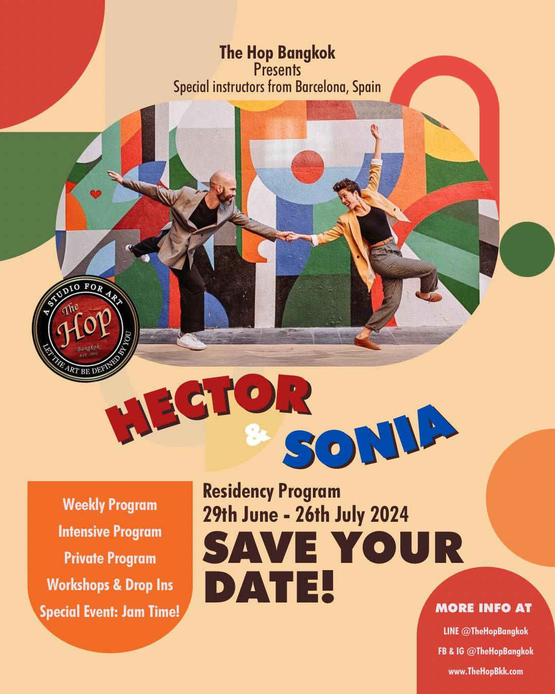 The Hop - ️HECTOR & SONIA💙 Residency Program 📍At The Hop... | Facebook