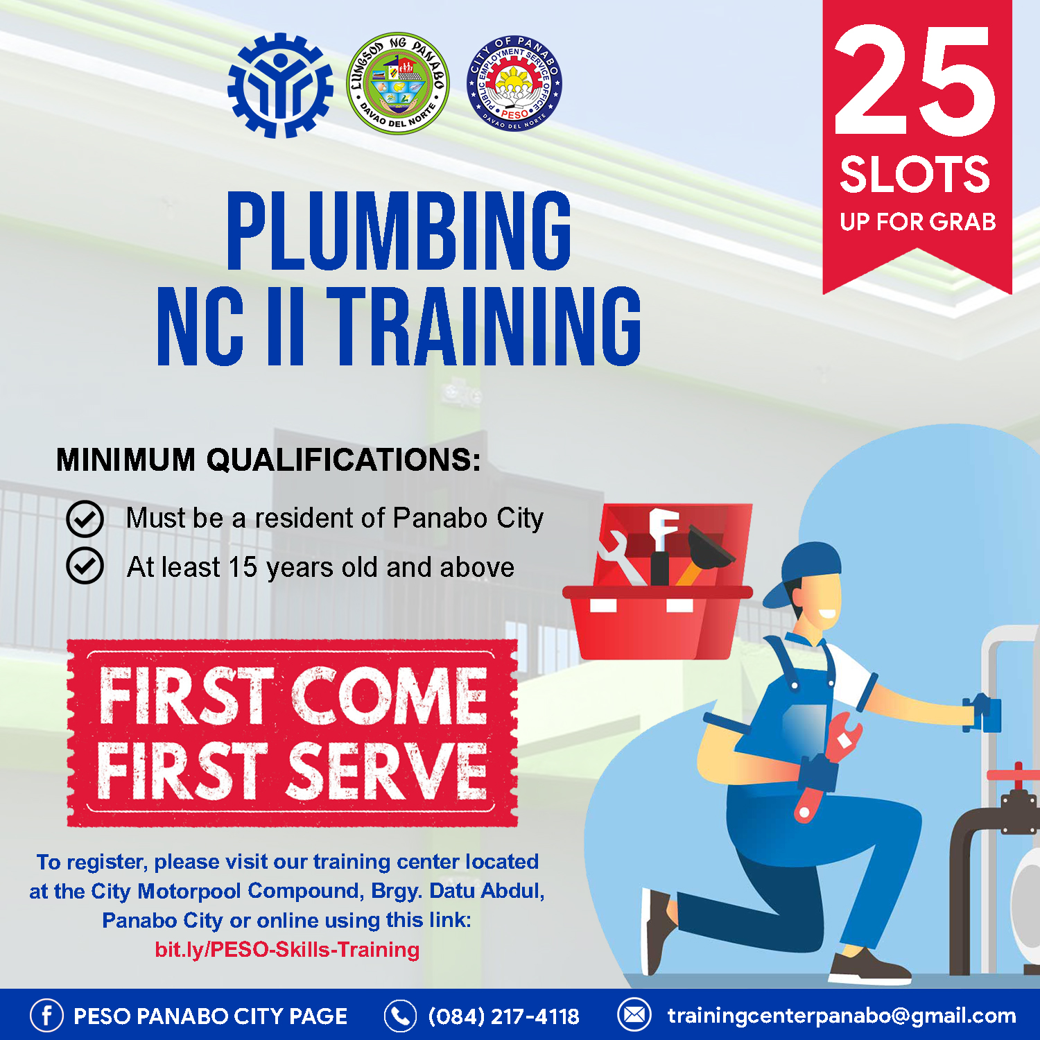 FREE TRAINING FOR PANABOANS! The... - Panabo City PESO | Facebook