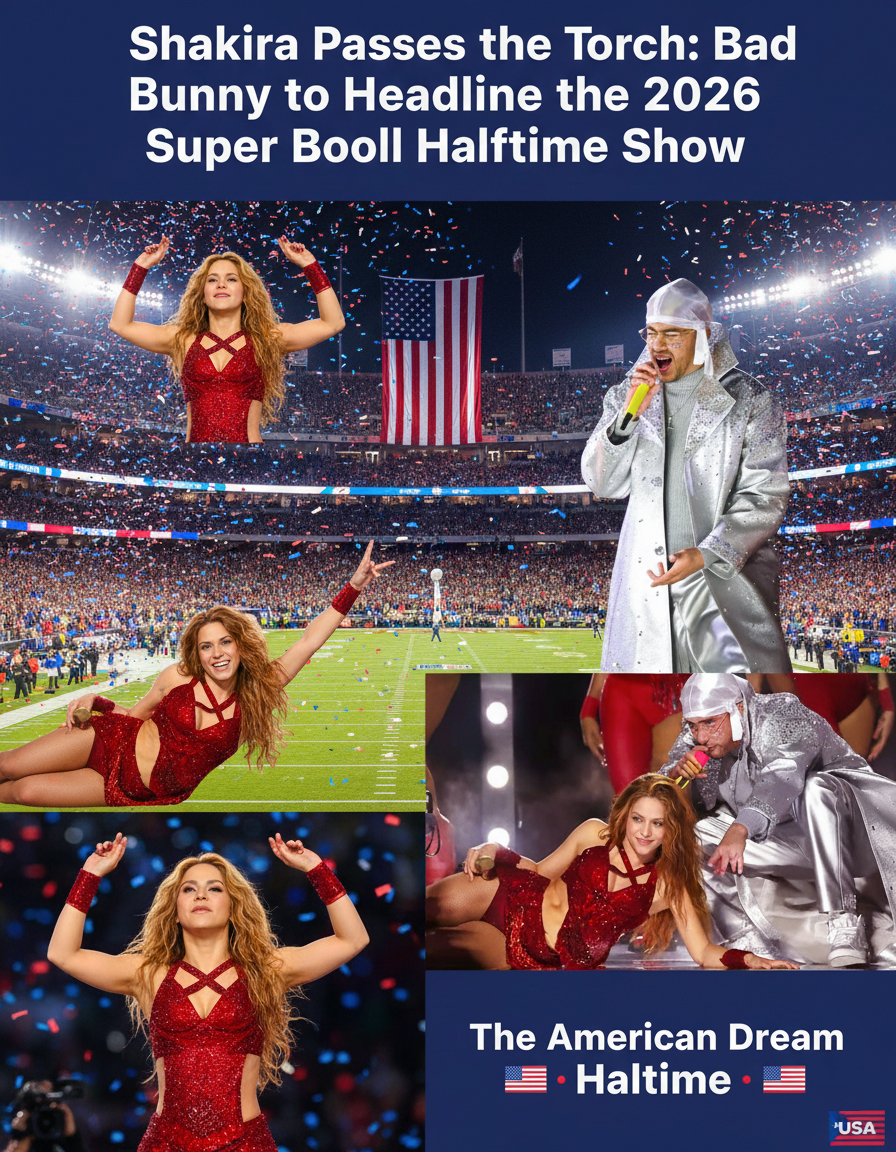 Timeless - 🎤🏈 Shakira Passes the Torch: Bad Bunny to Headline the 2026 ...