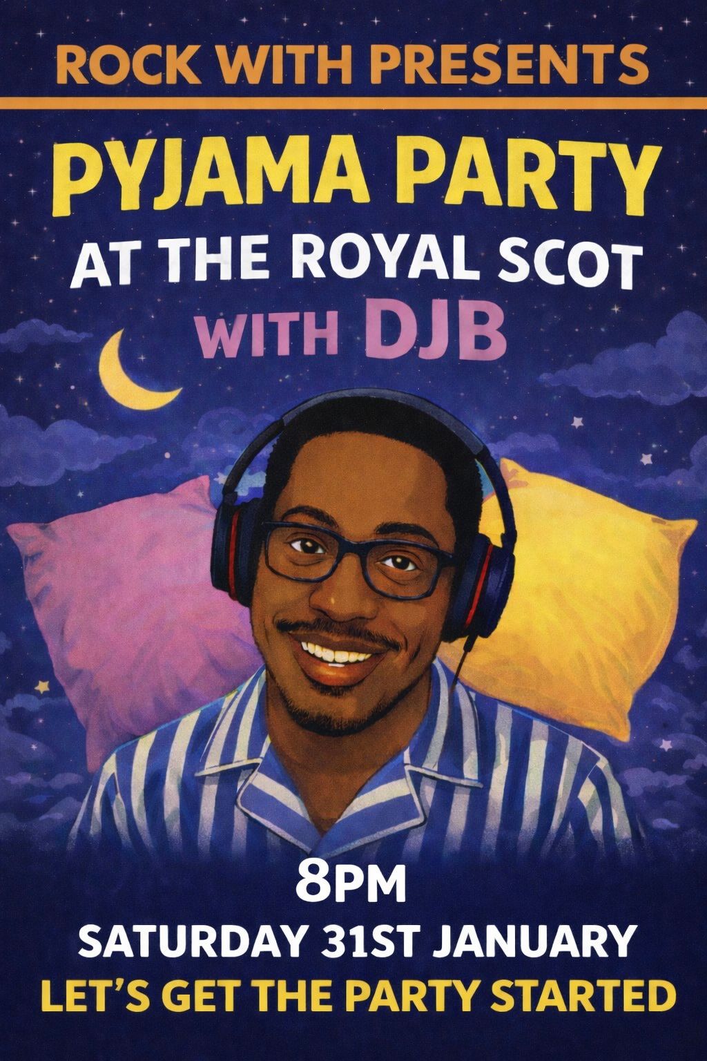 Rock - 🛌🎉 PYJAMA PARTY ALERT! 🎉🛌 This Saturday 31st January, we’re ...