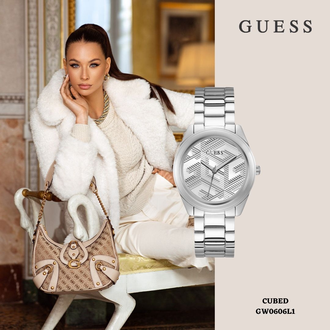Plongez dans l'univers glamour et tendance des bijoux et montres Guess ...