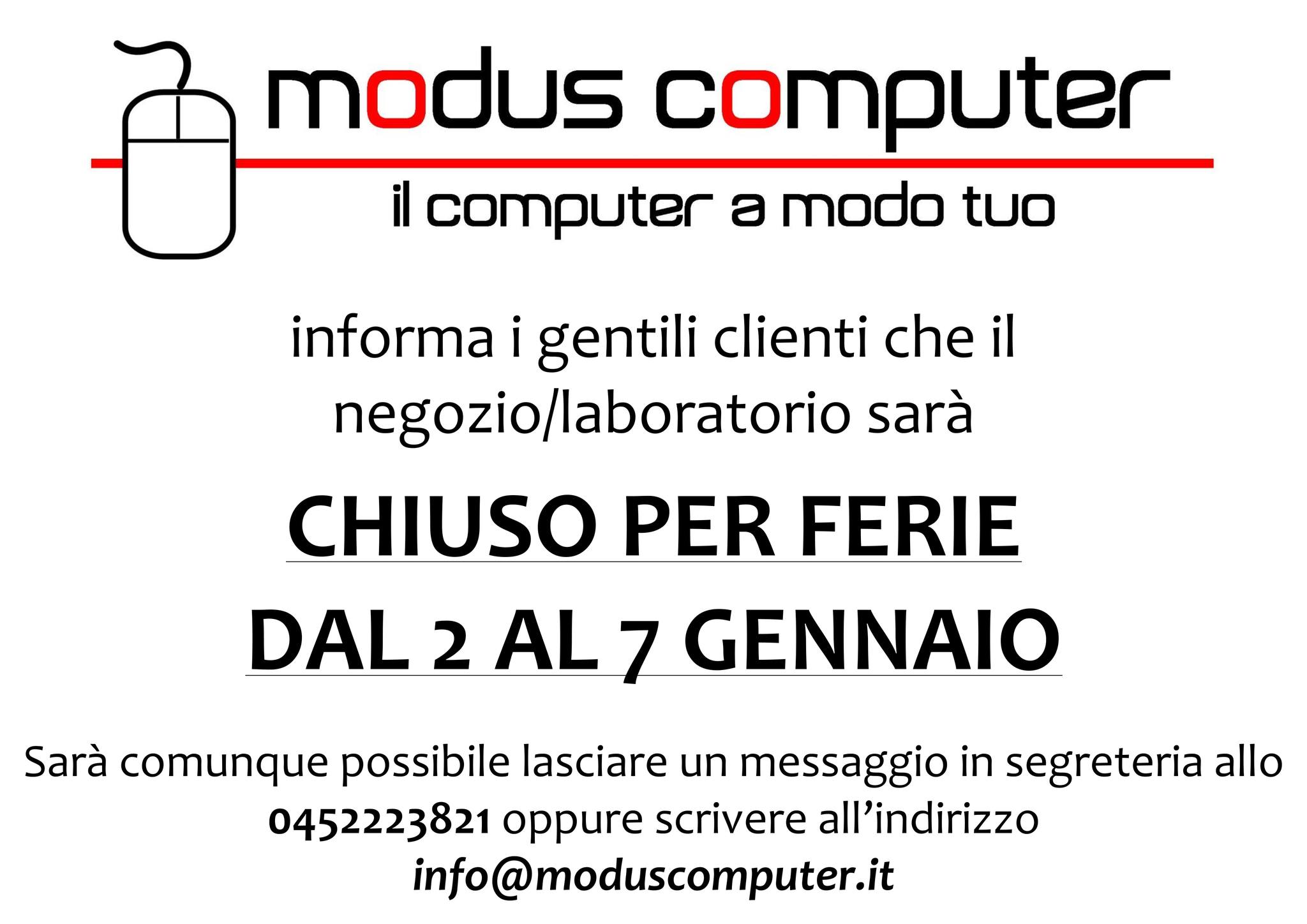 Modus Computer | San Martino Buon Albergo