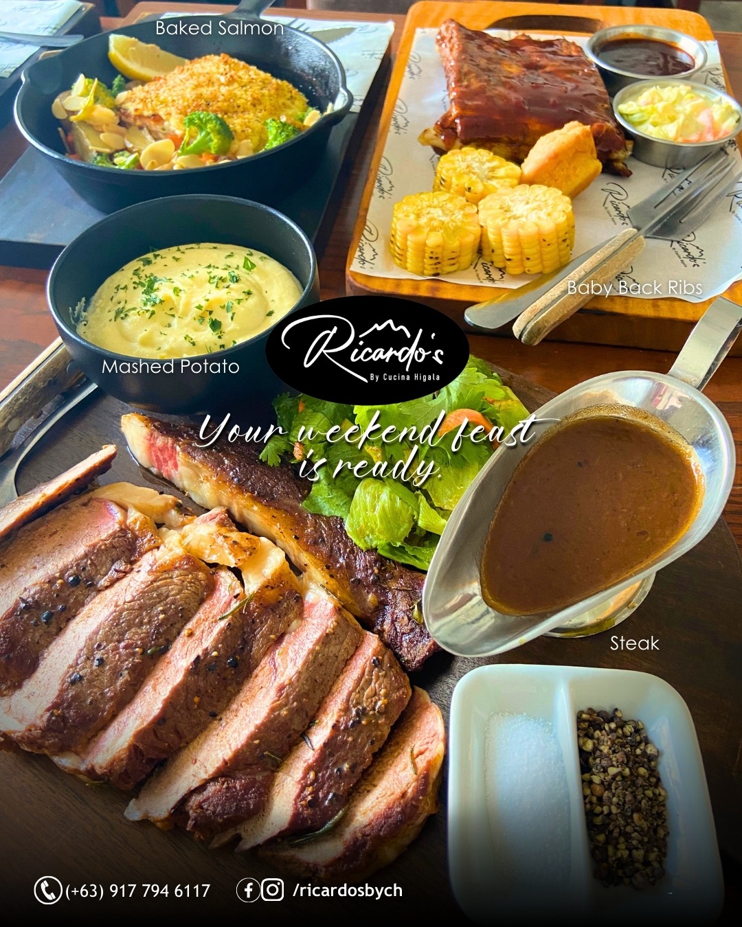 RICARDO's - Your weekend feast is ready! From juicy Ricardo’s Steak to ...