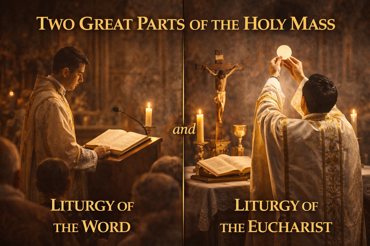 Ignatius - ️ THE TWO HEARTS OF THE HOLY MASS: THE LITURGY OF THE WORD ...