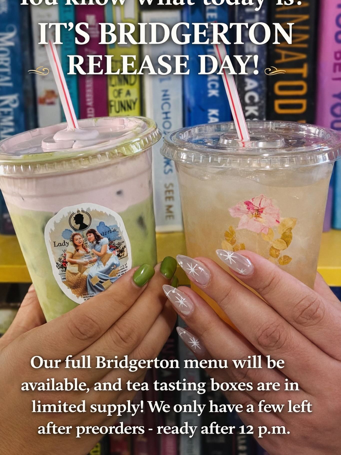 Blume & Flour - IT’S BRIDGERTON RELEASE DAY Our full... | Facebook