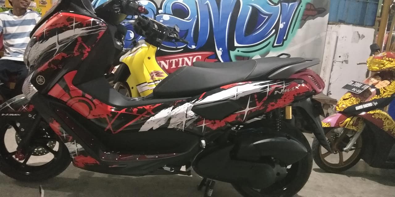 Sticker Decal Yamaha Nmax Fullbody Gandi Sticker Decal Makassar