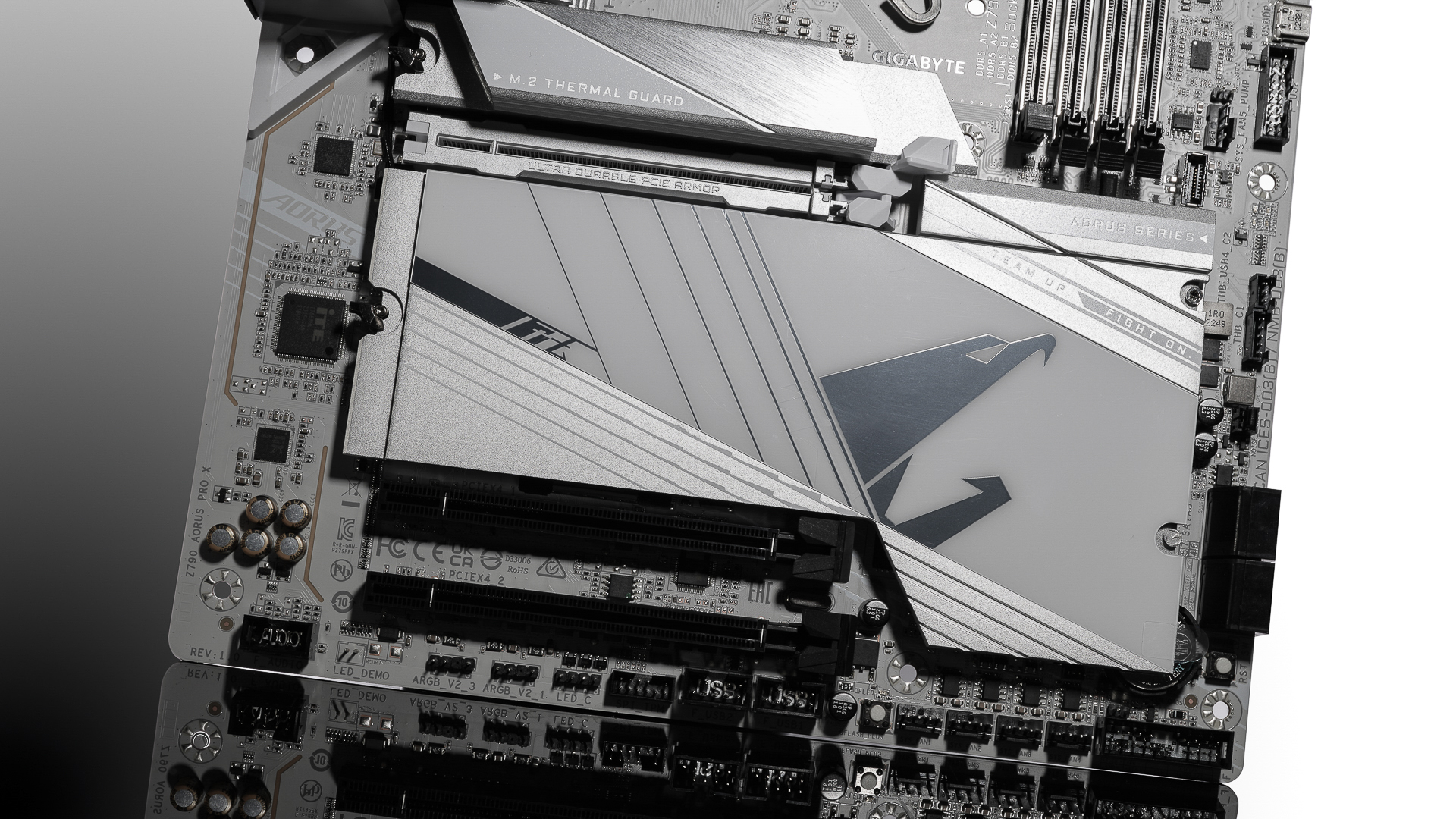 GIGABYTE - The motherboard with the 'X' to its name....