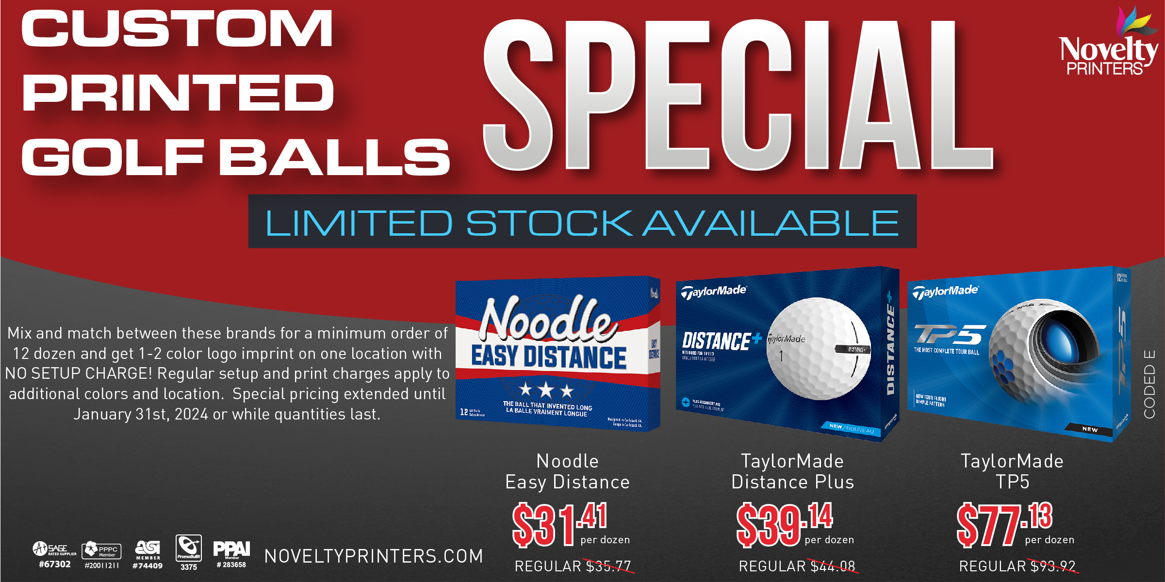 🏌️⛳ Get your 2024 game ready with... - Novelty Printers