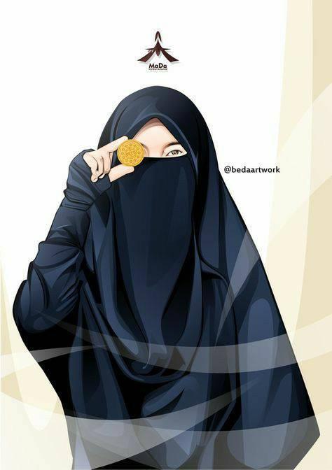 Kartun Muslimah Posts Facebook