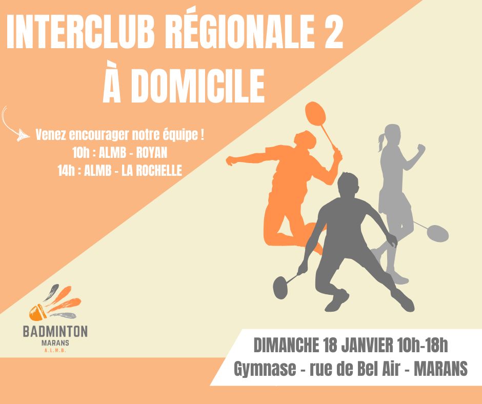 Amicale Laïque Marans Badminton - ALMB | Marans