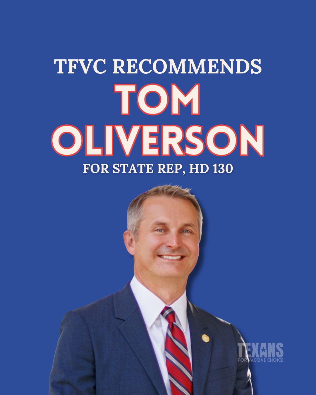 Texans - Tom Oliverson was instrumental in passing seven strong medical ...