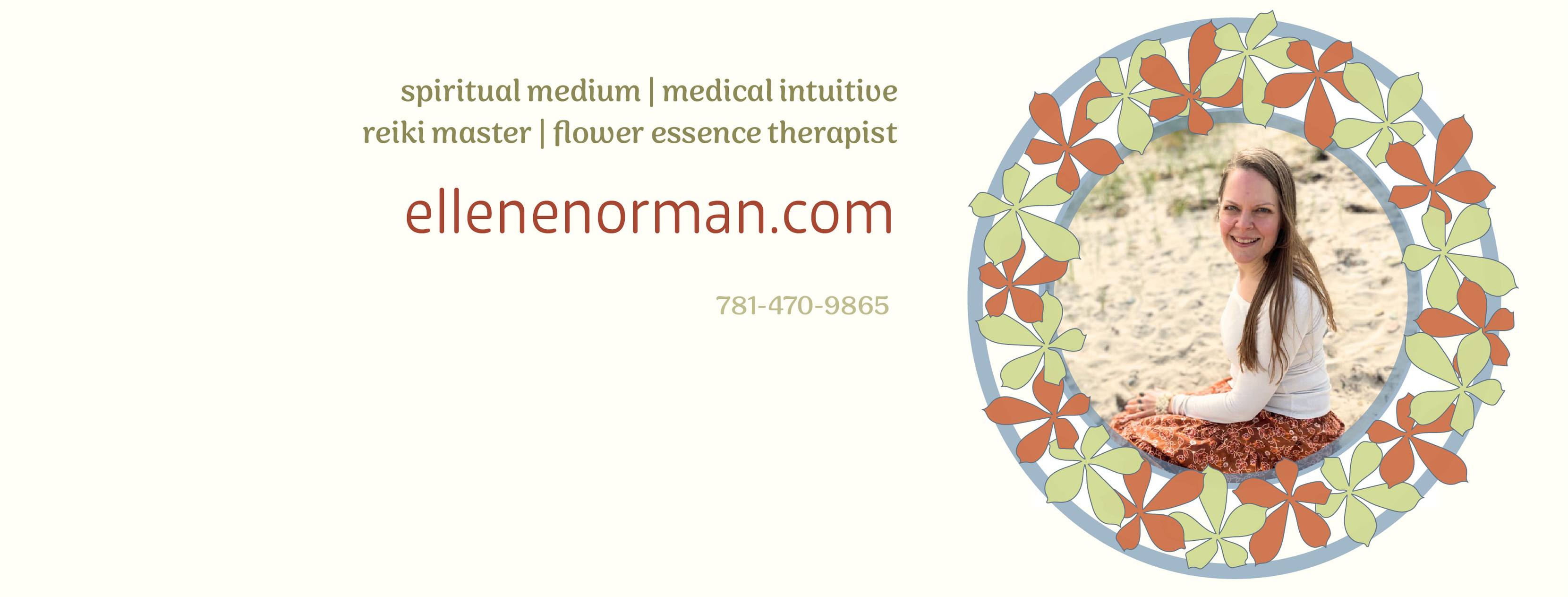 Ellen E. Norman, Spiritual Medium & Reiki Master