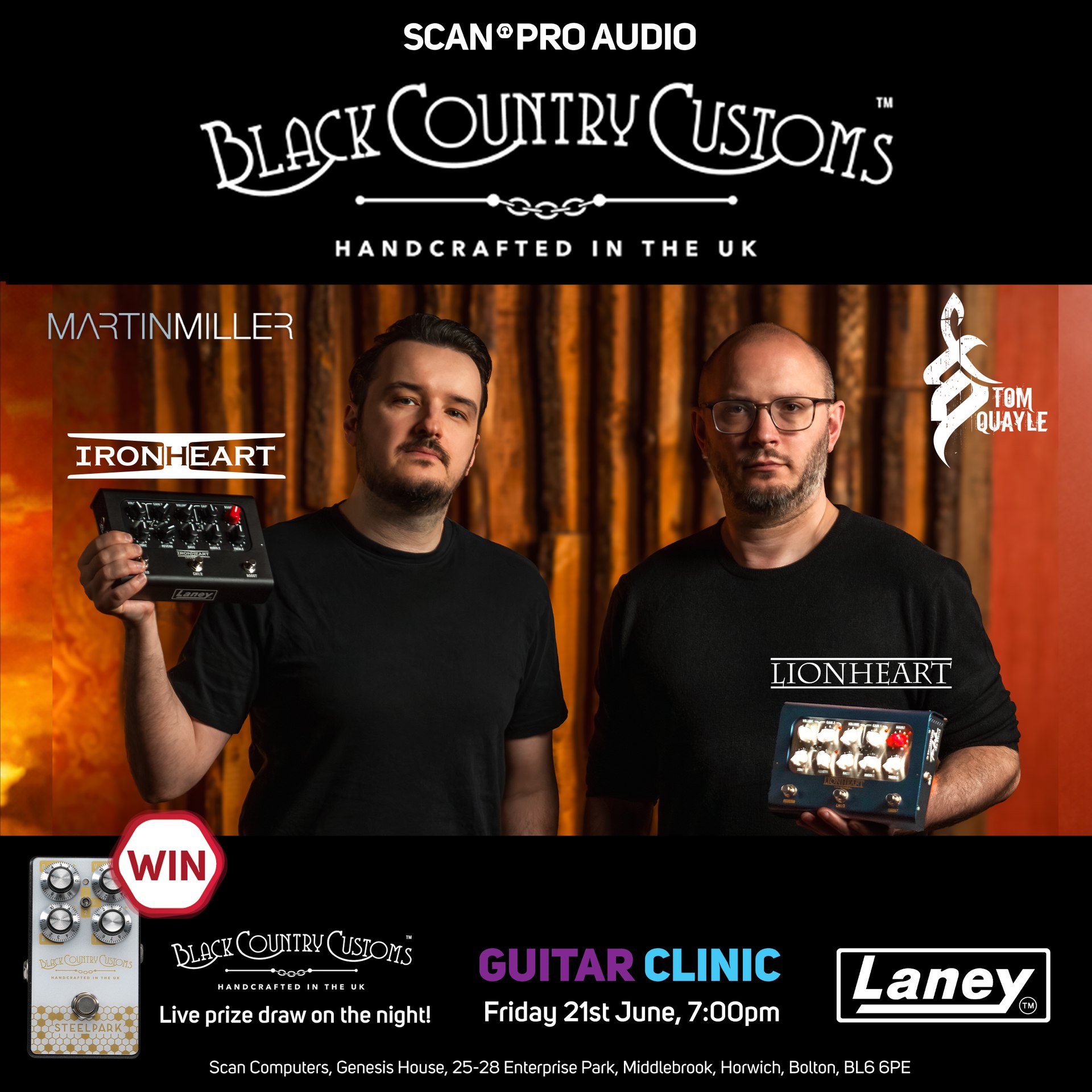 Scan Pro Audio - Introducing the Laney Amplification Black...