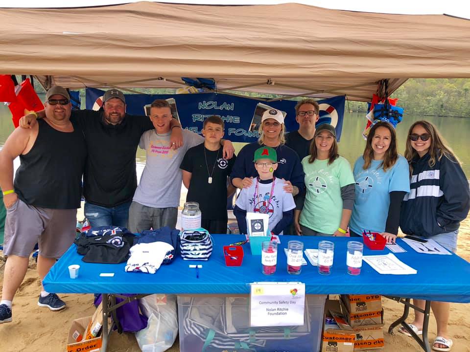 Nolan Ritchie staying afloat foundation
