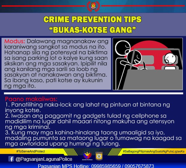 Pagsanjan - Infographics | Crime Prevention On December 12, 2025, at ...