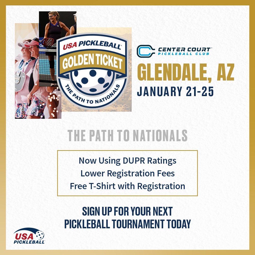 Arizona Pickleball Players Group | USA Pickleball is coming to Glendale ...