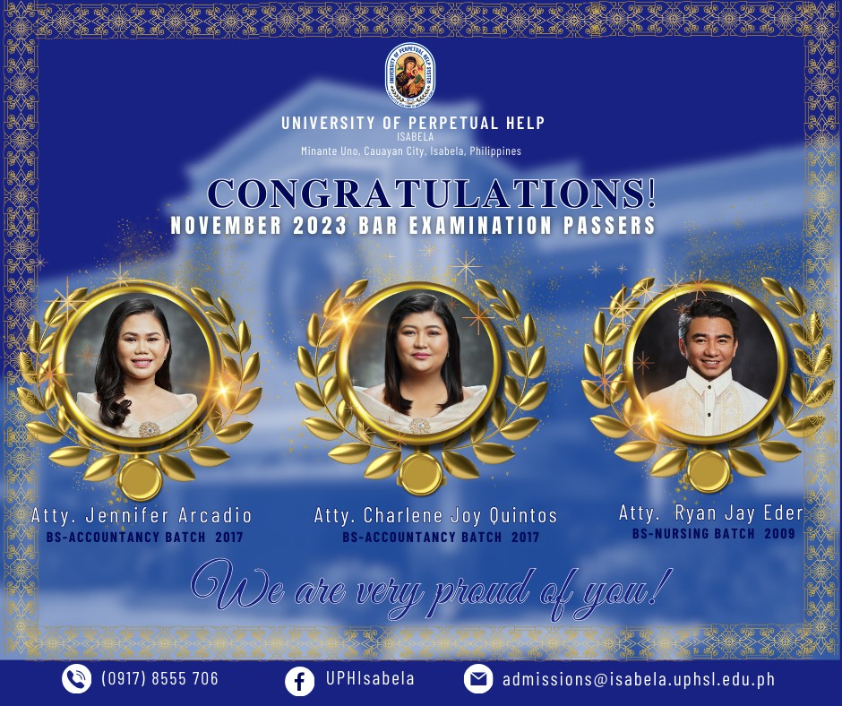 Congratulatio... - University of Perpetual Help System Cauayan | Facebook