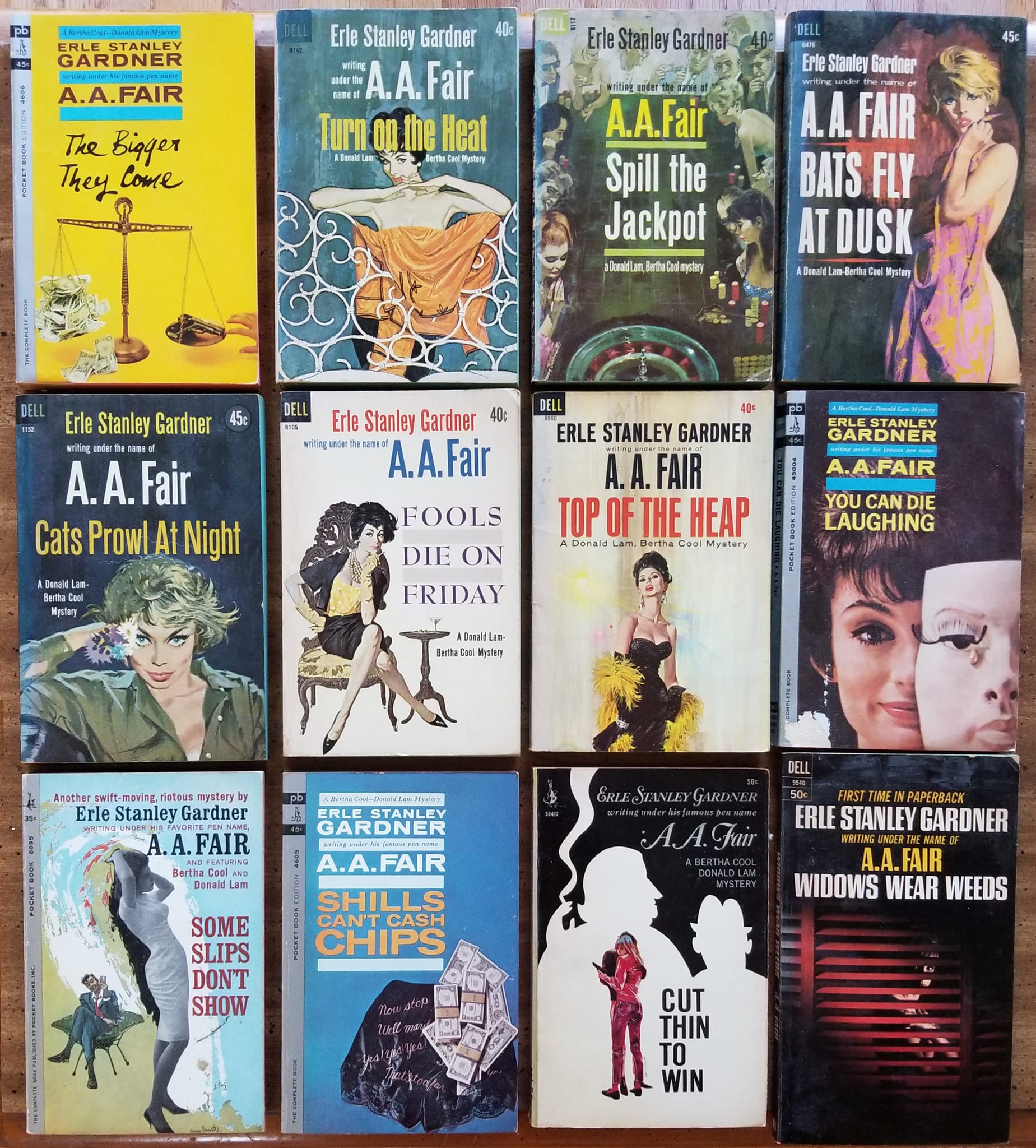 Happy 136th birthday to Erle Stanley Gardner! I do enjoy the
