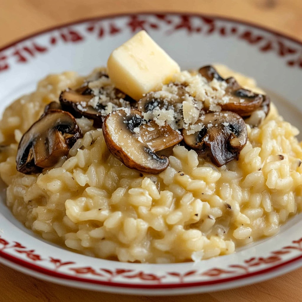 Grande - Risotto crémeux aux champignons et parmesan 👩‍ ️‍👨 Nombre de ...