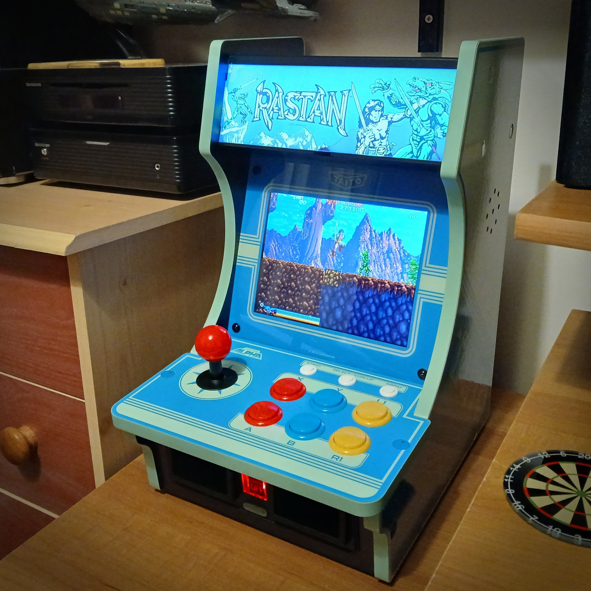 Taito edition alpha arcade cabinet
