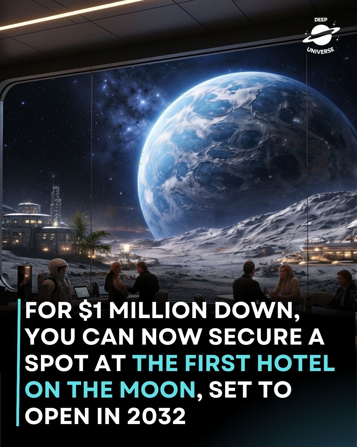Deep Universe - For most of human history, the Moon was a... | Facebook